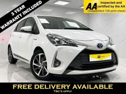 White Used 2020 Toyota Yaris Hybrid Hatchback | £14,295 (Good price)