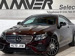 Red Used 2020 Mercedes E400 AMG Line Premium Plus Coupe | £30,990 (Fair price)