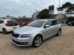 Silver with dark interior trim Used 2017 Skoda Octavia Sport Estate | £14,490 (Fair price)