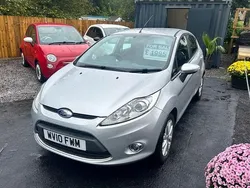 Silver Used 2010 Ford Fiesta Zetec Hatchback | £1,995 (Fair price)