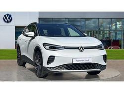 Glacier white metallic black Used 2025 VW ID.4 Pro SUV | £29,000 (Fair price)