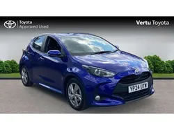 Blue Used 2024 Toyota Yaris Hybrid Hatchback | £17,708 (Good price)