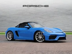 Shark blue Used 2023 Porsche 718 Spyder | £91,950