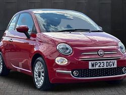 Red Used 2023 Fiat 500 Hatchback | £9,495 (Fair price)