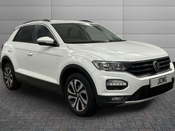 White Used 2021 VW T-Roc Active SUV | £21,250 (Fair price)