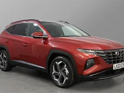 Red Used 2023 Hyundai Tucson Ultimate SUV | £27,851 (A bit pricey)