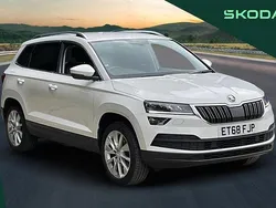 White Used 2019 Skoda Karoq SE SUV | £16,900 (Good price)