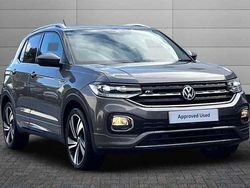 Limestone grey Used 2019 VW T-Cross R-line SUV | £15,295 (Fair price)