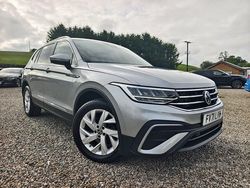Silver Used 2021 VW Tiguan Allspace Life SUV | £23,450 (Fair price)