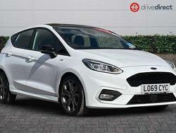 White Used 2019 Ford Fiesta ST-Line Hatchback | £10,250 (Fair price)