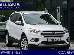 White Used 2019 Ford Kuga Zetec SUV | £8,190 (Fair price)