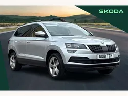 Silver Used 2018 Skoda Karoq SE SUV | £15,495 (Fair price)