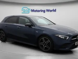 Blue Used 2021 Mercedes A200 AMG line Hatchback | £19,100 (Fair price)
