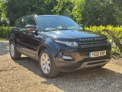 Black Used 2012 Land Rover Range Rover evoque Pure SUV | £5,995 (Fair price)