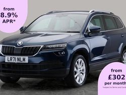 Blue Used 2021 Skoda Karoq SE L SUV | £21,187 (Fair price)