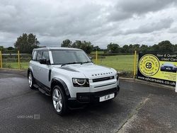 Silver Used 2020 Land Rover Defender First Edition SUV | £41,995 (Expensive)