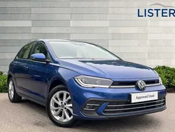 Reef blue Used 2023 VW Polo Style Hatchback | £17,990 (Fair price)