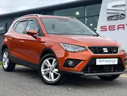 Orange Used 2019 Seat Arona FR SUV | £10,490 (Fair price)