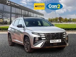 Silver Used 2025 Hyundai Tucson N Line SUV | £34,490 (Expensive)