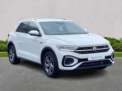 White Used 2022 VW T-Roc R-line SUV | £22,604 (Fair price)