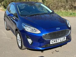 Blue Used 2017 Ford Fiesta Zetec Hatchback | £5,925 (Fair price)