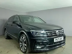 Black Used 2021 VW Tiguan Allspace R-line SUV | £24,999 (Fair price)
