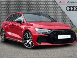 Red Used 2025 Audi RS3 Comfort Hatchback | £61,995 (A bit pricey)