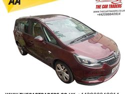 Red Used 2017 Vauxhall Zafira SRi MPV | £10,488