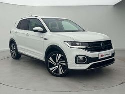 White Used 2022 VW T-Cross R-line SUV | £16,399 (Fair price)
