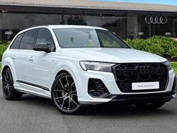 White Used 2025 Audi Q7 Black Edition SUV | £60,450 (Expensive)