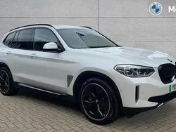 White Used 2021 BMW iX3 Comfort Edition SUV | £27,573 (Fair price)