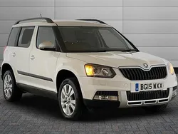 Candy white Used 2015 Skoda Yeti Outdoor Elegance SUV | £9,590 (Good price)
