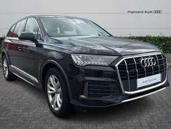 Black Used 2021 Audi Q7 Sport SUV | £38,485 (Good price)