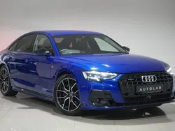 Blue Used 2022 Audi A8 Black Edition Sedan | £38,875