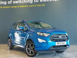 Blue Used 2021 Ford Ecosport ST-Line SUV | £14,998 (A bit pricey)