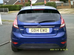 Blue Used 2014 Ford Fiesta Titanium Hatchback | £4,850 (A bit pricey)