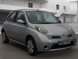 Silver Used 2007 Nissan Micra Acenta Hatchback | £2,495 (Fair price)