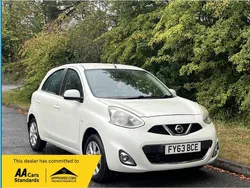 White Used 2013 Nissan Micra Acenta Hatchback | £4,989 (Super price)