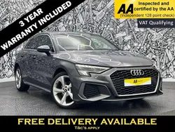 Grey Used 2021 Audi A3 Sportback e-tron S-Line Sedan | £18,195 (Fair price)