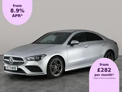 Silver Used 2020 Mercedes CLA200 AMG line Coupe | £21,038 (Fair price)