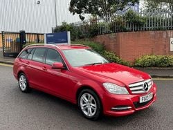 Red Used 2013 Mercedes C220 Executive Estate | £3,895 (Fair price)