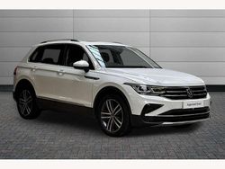 White Used 2022 VW Tiguan Elegance SUV | £24,490 (Fair price)