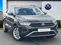 Black New 2025 VW T-Roc Match SUV | £23,490 (Good price)