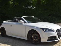 White Used 2014 Audi TT Roadster Black Edition Cabriolet | £12,995 (Expensive)