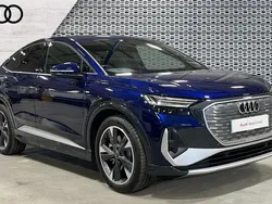 Blue Used 2025 Audi Q4 Sportback e-tron S-Line SUV | £34,190