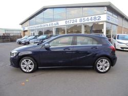 Blue Used 2018 Mercedes A180 Executive Hatchback | £8,994 (Super price)