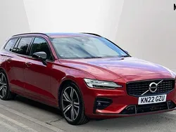 Red Used 2022 Volvo V60 R-Design Estate | £32,242