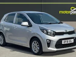 Silver Used 2018 Kia Picanto 2 Hatchback | £7,397 (Fair price)