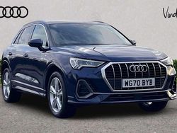 Blue Used 2020 Audi Q3 S-Line SUV | £24,314 (Fair price)