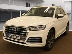 White Used 2018 Audi Q5 S-Line SUV | £19,995 (Fair price)